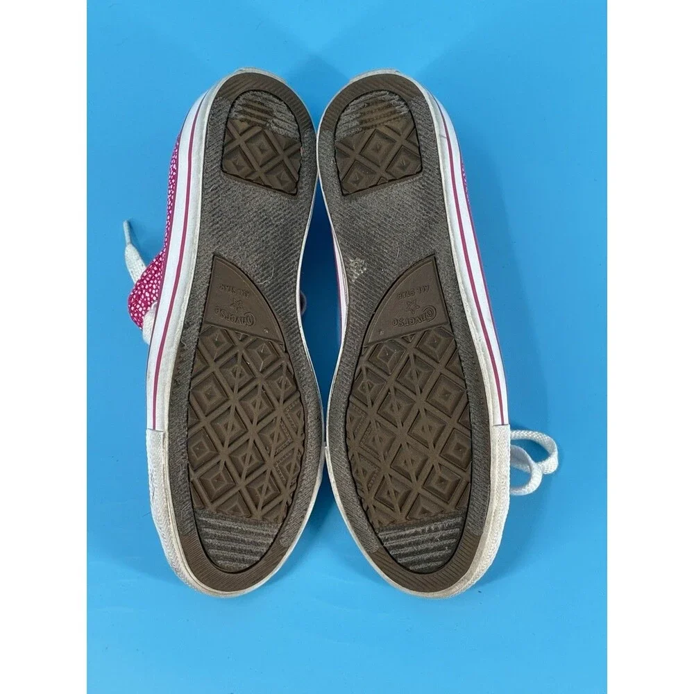 Converse Chuck Taylor All Star Dainty Ox Women’s 6 Pink Polka Dot Sneakers